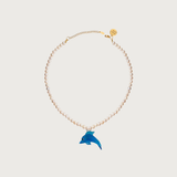  Pearl Dolphin Necklace