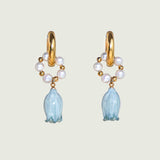 Pendientes Aro Blue Campanilla