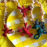 Palm Seahorse Necklace