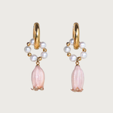 PINK Campanilla Aro Earrings
