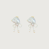 Shell Bow Earrings