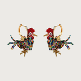 Rooster Earrings