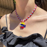 Collar Rojo Pez