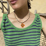 Collar Verde Pez