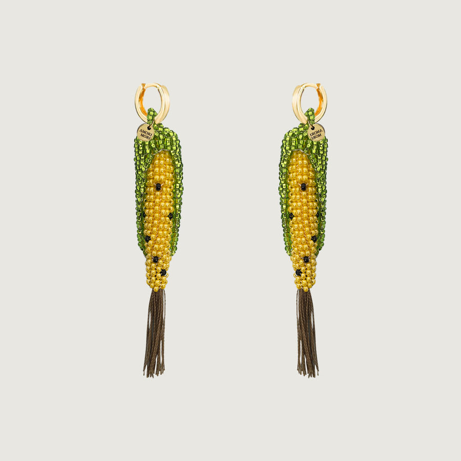 Two Corn Earrings