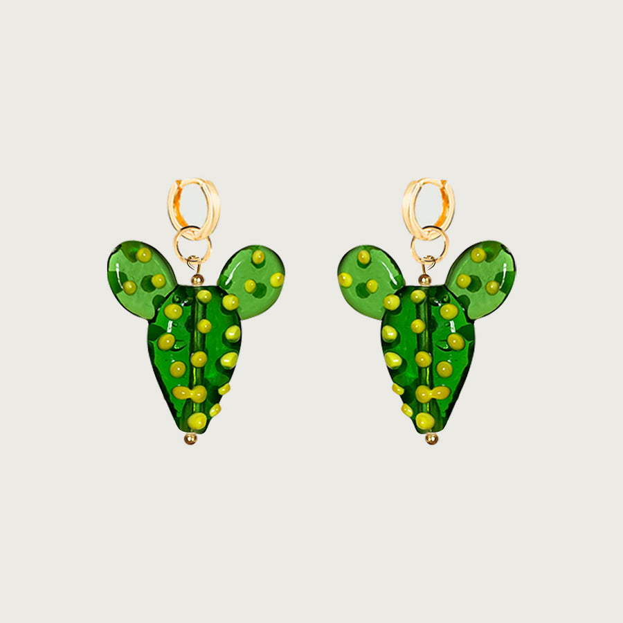 Two Nopales Earrings