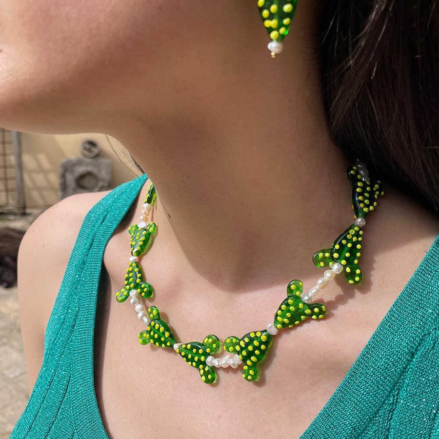 Nopal Pearls Necklace