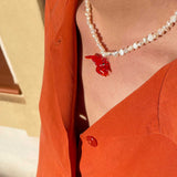 Collar Langosta Perlas