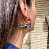 Pendientes Gallos